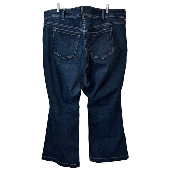 Torrid Jeans Mid Rise Flare Vintage Stretch Feel the Fit Blue Jeans Womens 26R - Picture 3 of 8